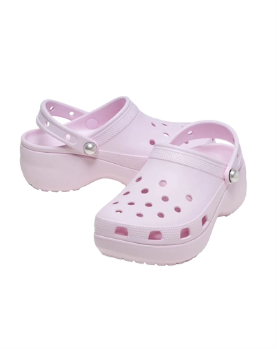 Classic Platform Pearl Clog - Crocs